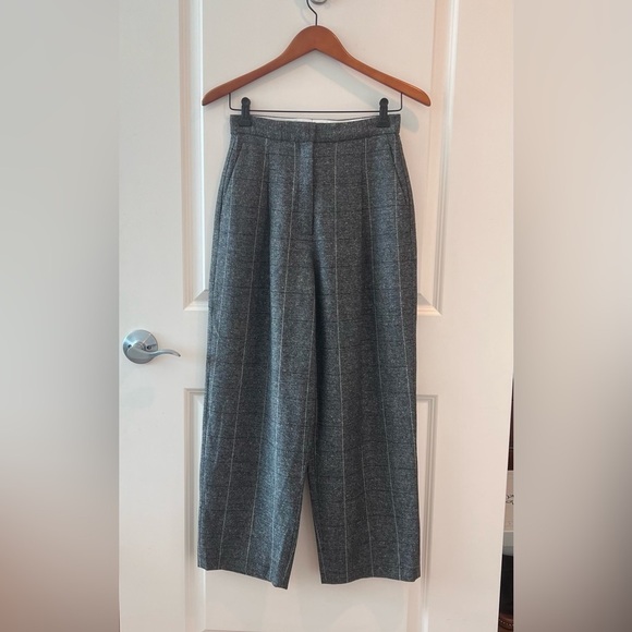 SANDRO Daniel Checked Pants Size 36 - Picture 3 of 16